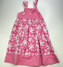 Load image into Gallery viewer, Girls BAMBLUE CANA, lightweight floral cotton summer dress, EUC, size 8, L: 69cm