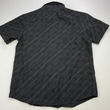 Load image into Gallery viewer, Boys Fun Spirit, lightweight short sleeve shirt, skulls, top button missing, FUC, size 7,