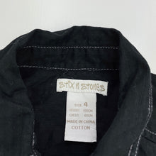 Load image into Gallery viewer, Boys Stix n Stones, lightweight cotton long sleeve shirt, FUC, size 4,
