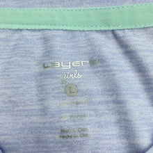 Load image into Gallery viewer, Girls Layer8, QWICK DRY activewear long sleeve top, armpit to armpit: 41cm, EUC, size 11-12,