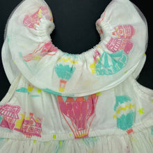 Load image into Gallery viewer, Girls Blueberi Boulevarde, lined tulle party dress, light mark back neck, FUC, size 12 months, L: 41cm
