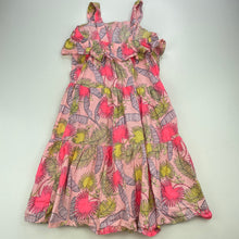 Load image into Gallery viewer, Girls Cotton On, lightweight cotton summer dress, FUC, size 3, L: 64cm