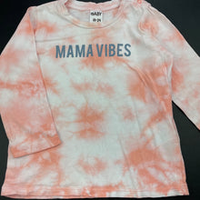 Load image into Gallery viewer, Girls Cotton On, tie dyed cotton long sleeve t-shirt / top, GUC, size 2,