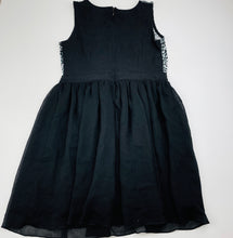 Load image into Gallery viewer, Girls Designer Kidz, lined party dress, small hole back hem, FUC, size 12, L: 70cm