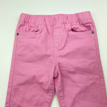 Load image into Gallery viewer, Girls 1964 Denim Co, stretch cotton jeggings / pants, elasticated, Inside leg: 45cm, EUC, size 6,