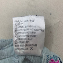 Load image into Gallery viewer, Girls Baby Berry, embroidered crinkle cotton dress, GUC, size 000, L: 31cm