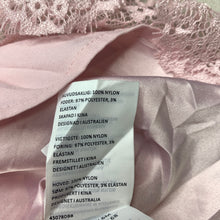 Load image into Gallery viewer, Girls Bardot Junior, pink floral lace party dress, EUC, size 00, L: 38cm