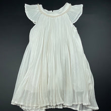 Load image into Gallery viewer, Girls Cotton On, cotton lined pleated party dress, FUC, size 4, L: 54cm