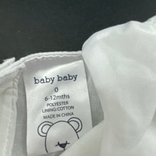 Load image into Gallery viewer, Girls Baby Baby, cotton lined lightweight top, hearts, FUC, size 0,
