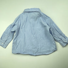 Load image into Gallery viewer, Boys Target, striped cotton long sleeve shirt, bowtie attached, FUC, size 0,