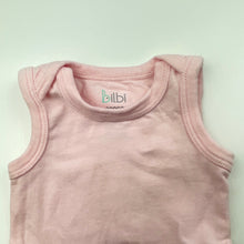 Load image into Gallery viewer, Girls Bilbi, pink singletsuit / romper, FUC, size 00000,
