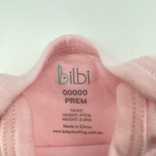 Load image into Gallery viewer, Girls Bilbi, pink singletsuit / romper, FUC, size 00000,