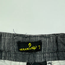 Load image into Gallery viewer, Boys Urban Supply, checked cotton shorts, adjustable, FUC, size 7,