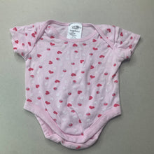 Load image into Gallery viewer, Girls Baby Baby, pink cotton bodysuit / romper, FUC, size 00,