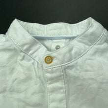 Load image into Gallery viewer, Boys Dymples, cotton long sleeve shirt, mark on front, FUC, size 0,