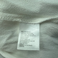 Load image into Gallery viewer, Girls Bardot Junior, embroidered lightweight asymmetrical top, EUC, size 8,