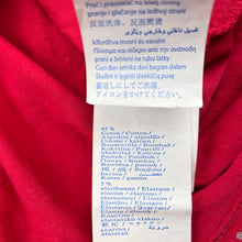 Load image into Gallery viewer, Girls Okaidi, red & silver long sleeve roll neck top, FUC, size 8,