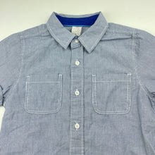 Load image into Gallery viewer, Boys Target, striped lightweight cotton short sleeve shirt, EUC, size 7,