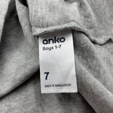 Load image into Gallery viewer, Boys Anko, grey marle singlet / tank top, FUC, size 7,