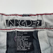 Load image into Gallery viewer, Boys ABCD Industrie, lightweight cotton shorts, adjustable, FUC, size 2,