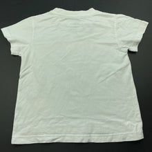 Load image into Gallery viewer, unisex yellowkat, white cotton t-shirt / top, FUC, size 4,