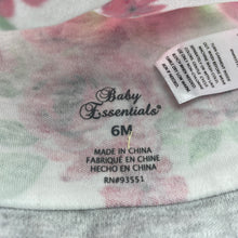 Load image into Gallery viewer, Girls Baby Essentials, lightweight floral hat / beanie, EUC, size 6 months,