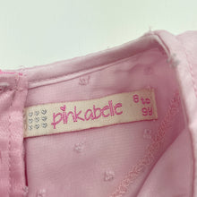 Load image into Gallery viewer, Girls Pinkabelle, lined lightweight party dress, GUC, size 8-9, L: 64cm