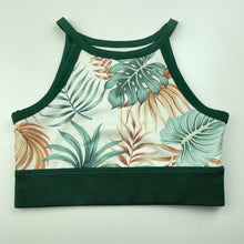 Load image into Gallery viewer, Girls Circuit, cropped sports / activewear top, light mark on front, FUC, size 8,