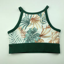 Load image into Gallery viewer, Girls Circuit, cropped sports / activewear top, light mark on front, FUC, size 8,