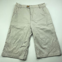 Load image into Gallery viewer, Boys Alfaberry, lightweight stretch cotton shorts, elasticated, EUC, size 10,