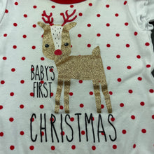 Load image into Gallery viewer, Girls Baby Berry, cotton Christmas bodysuit / romper, FUC, size 0,