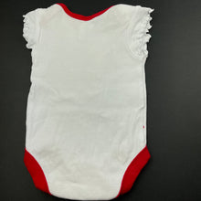 Load image into Gallery viewer, Girls Baby Berry, cotton Christmas bodysuit / romper, FUC, size 0,