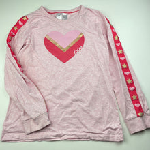 Load image into Gallery viewer, Girls Target, pink marle cotton pyjama top, FUC, size 12,