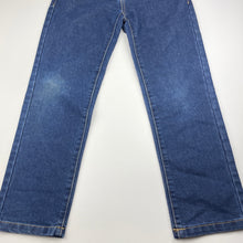 Load image into Gallery viewer, Boys Clothing & Co, blue denim jeans, adjustable, Inside leg: 53.5cm, GUC, size 7,