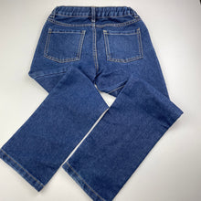 Load image into Gallery viewer, Boys Clothing & Co, blue denim jeans, adjustable, Inside leg: 53.5cm, GUC, size 7,