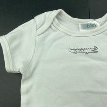 Load image into Gallery viewer, Boys 4 Baby, cotton bodysuit / romper, crocodile, FUC, size 0,