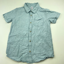 Load image into Gallery viewer, Boys Anko, linen/cotton short sleeve shirt, FUC, size 7,