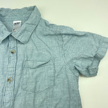 Load image into Gallery viewer, Boys Anko, linen/cotton short sleeve shirt, FUC, size 7,