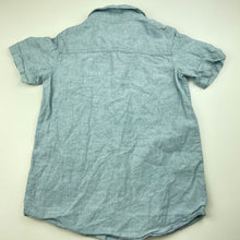 Load image into Gallery viewer, Boys Anko, linen/cotton short sleeve shirt, FUC, size 7,