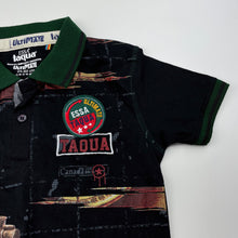 Load image into Gallery viewer, Boys ESSA taqua, lightweight polo shirt top, armpit to armpit: 33cm, EUC, size 4-5,