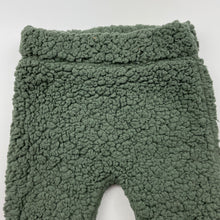 Load image into Gallery viewer, unisex Baby Berry, khaki thick fleece pants / bottoms, elasticated, GUC, size 000,