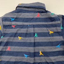 Load image into Gallery viewer, Boys Al & Ray, lightweight cotton short sleeve shirt, dinosaurs, GUC, size 12 months,