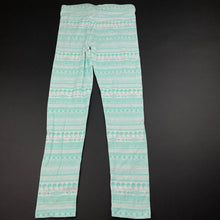 Load image into Gallery viewer, Girls Target, stretchy leggings, elasticated, Inside leg: 55cm, EUC, size 8,