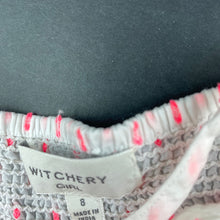 Load image into Gallery viewer, Girls Witchery, lined lightweight cotton summer dress, FUC, size 8, L: 64cm