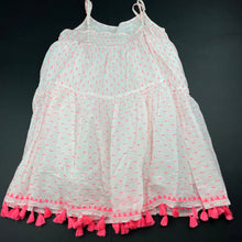 Load image into Gallery viewer, Girls Witchery, lined lightweight cotton summer dress, FUC, size 8, L: 64cm
