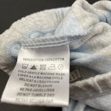 Load image into Gallery viewer, Boys Fox & Finch, blue & grey cotton bottoms, elasticated, GUC, size 6 months,