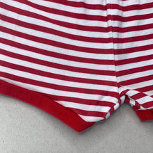 Load image into Gallery viewer, unisex Target, striped cotton pyjama shorts, elasticated, FUC, size 0,