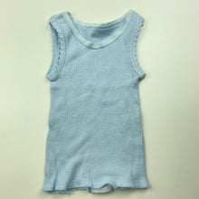 Load image into Gallery viewer, unisex 4 Baby, ribbed cotton singlet top, FUC, size 000,
