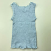 Load image into Gallery viewer, unisex 4 Baby, ribbed cotton singlet top, FUC, size 000,
