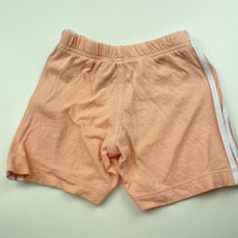 Load image into Gallery viewer, Girls Adidas, cotton shorts, elasticated, marks on back, FUC, size 1,